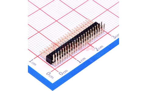 1.27mm雙排90度2×22P